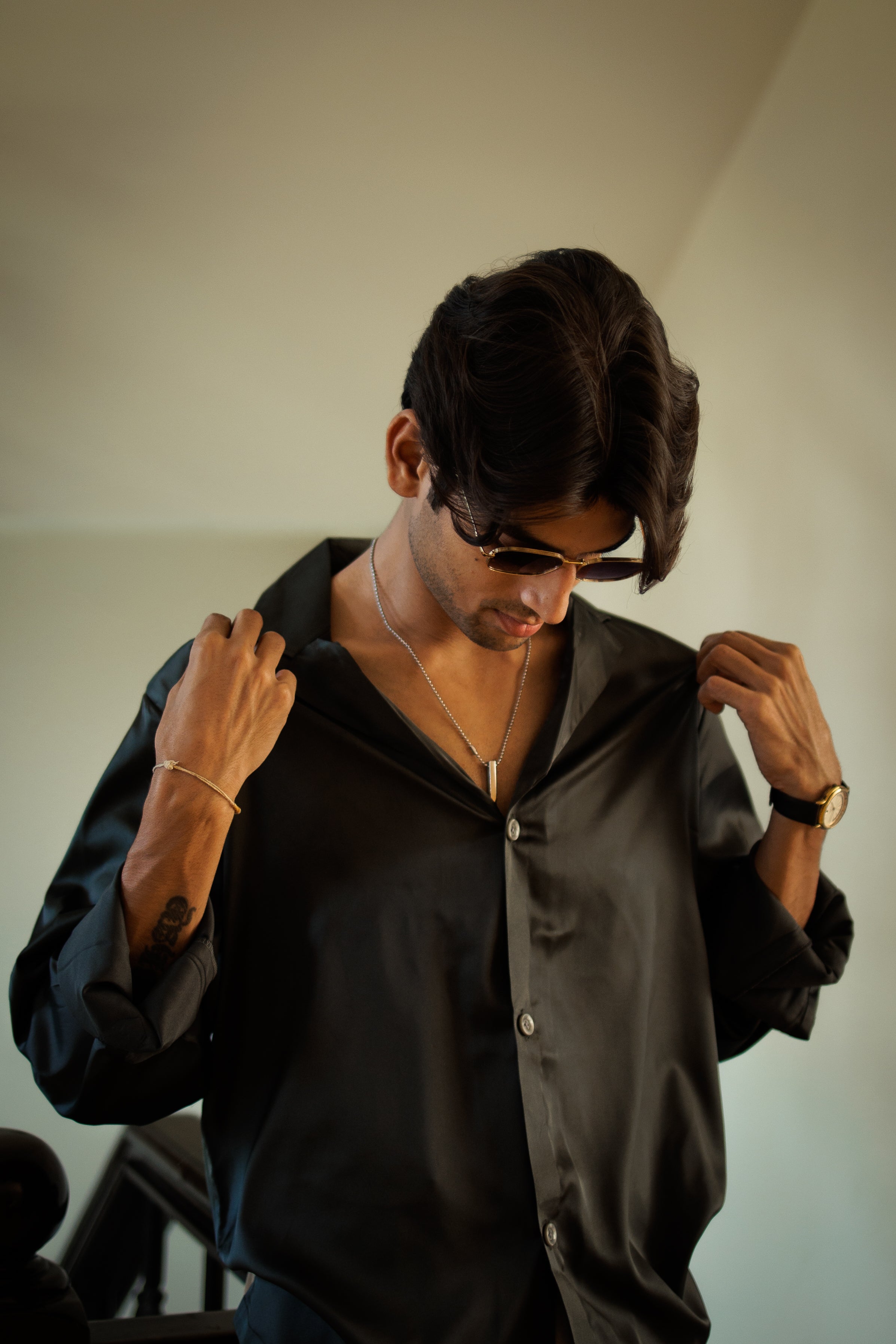 Elegant Oversize Shirt – Luxe Minimalist Fit