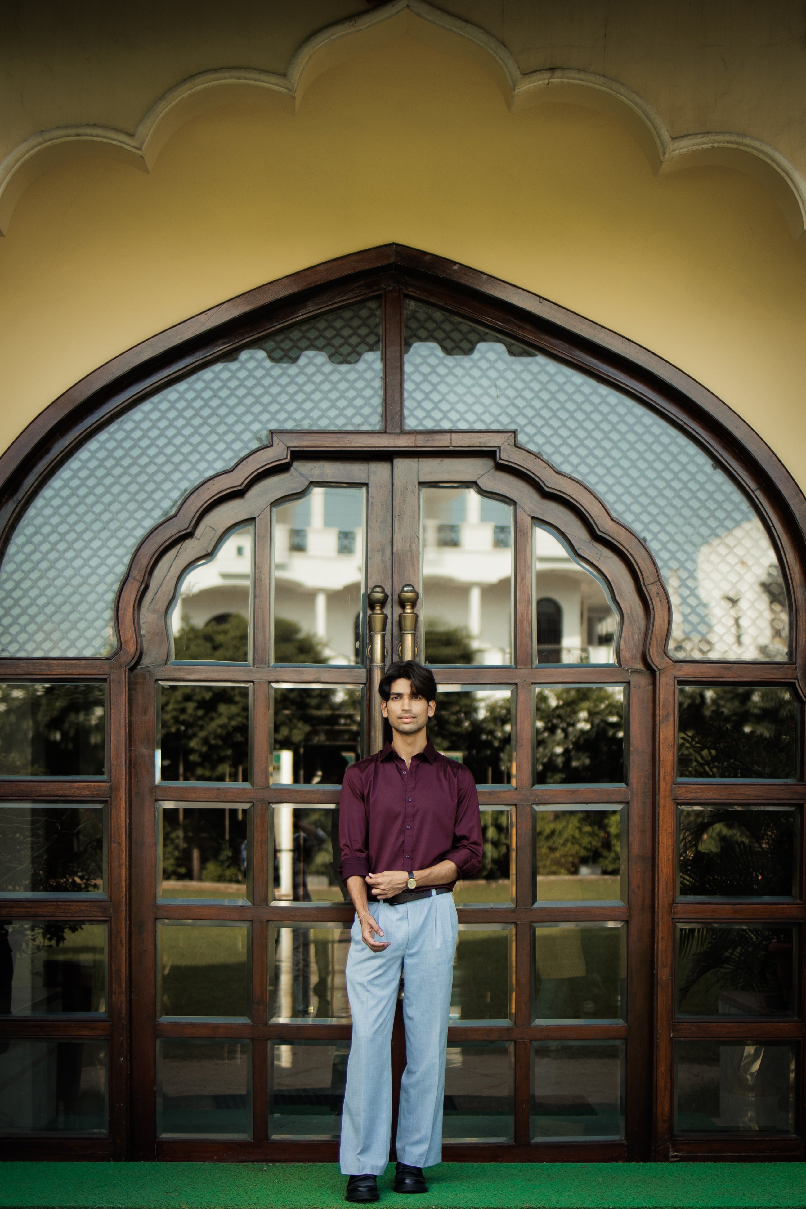 Classic Wine Formal Shirt