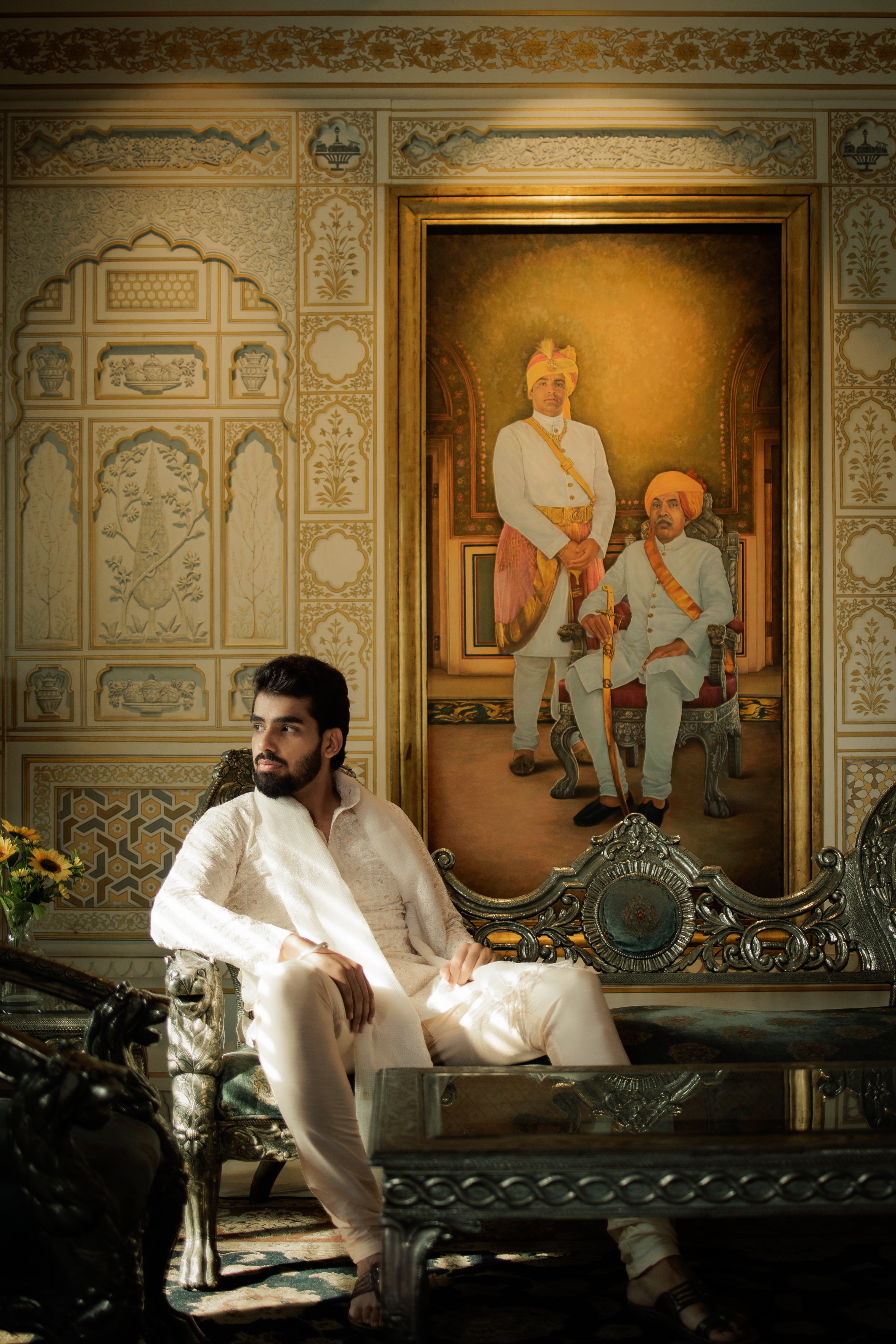 Darbar Kurta Bandi Set