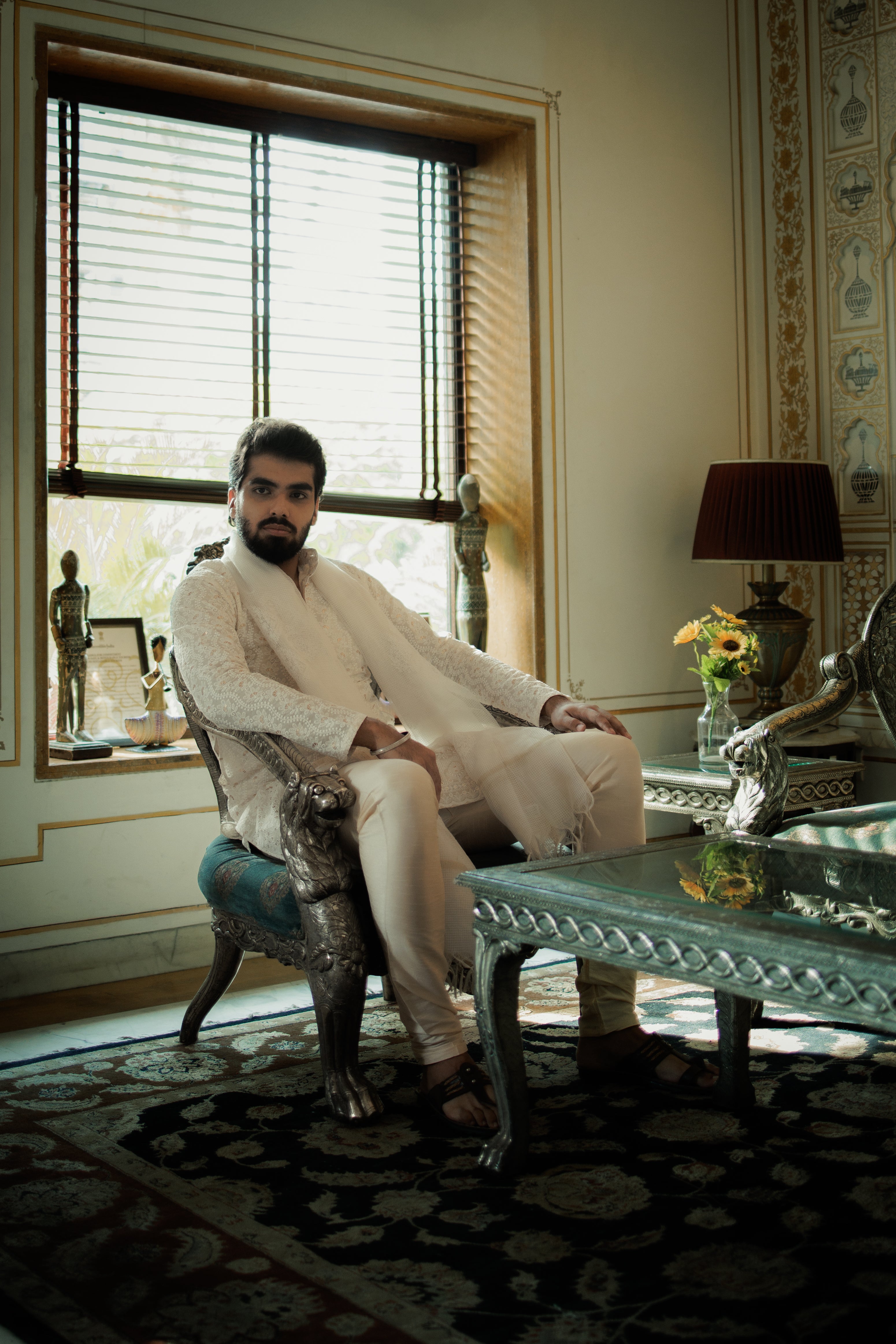 Darbar Kurta Bandi Set