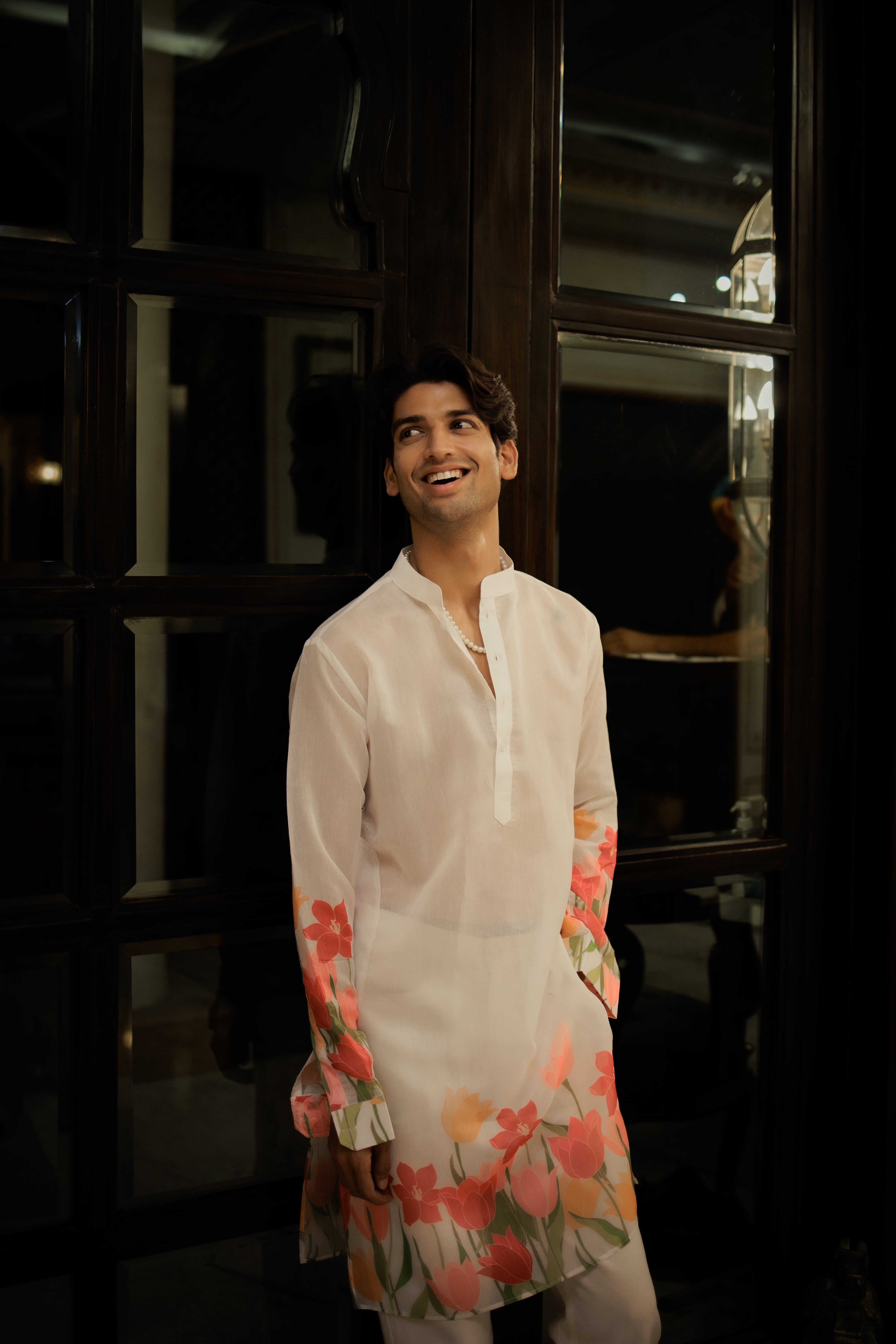 Floral Kurta For Men
