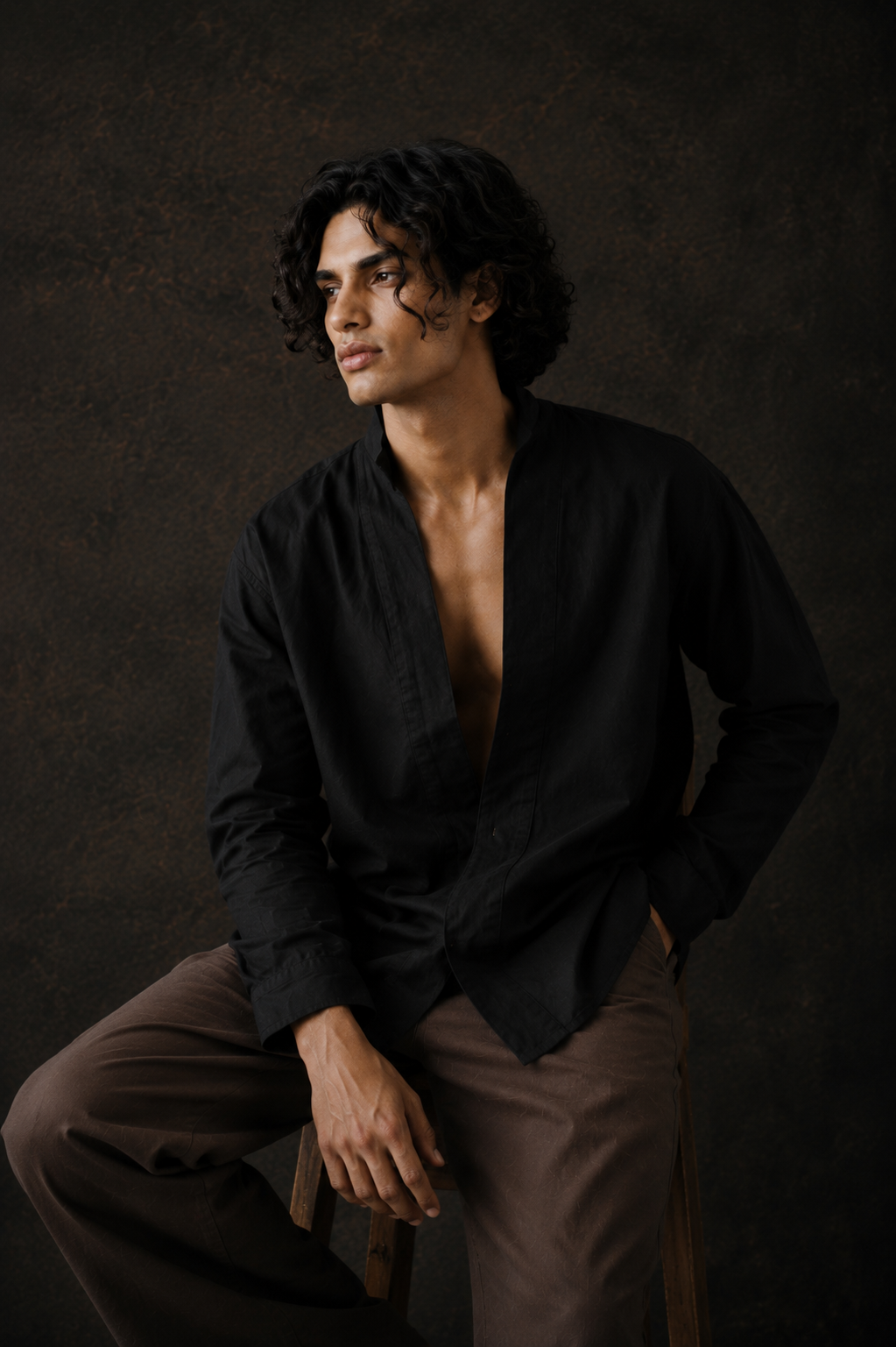 Aurelia Relax Black Shirt