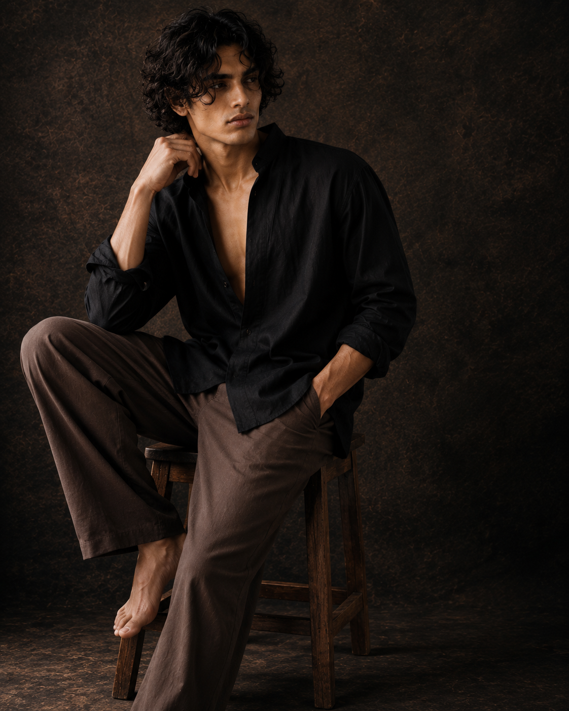 Aurelia Relax Black Shirt